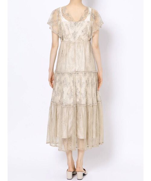 MERCURYDUO(マーキュリーデュオ)の「ブロッキングレースカシュクールドレス(ワンピース・レディース・オフホワイト/ミント・SMALL/MEDIUM)」の11枚目の写真