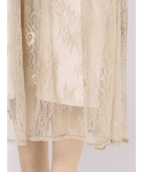 MERCURYDUO(マーキュリーデュオ)の「ブロッキングレースカシュクールドレス(ワンピース・レディース・オフホワイト/ミント・SMALL/MEDIUM)」の14枚目の写真