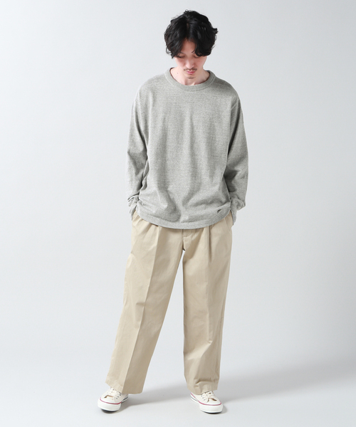SPALDING(スポルディング)の「【SPALDING×JS/スポルディング】フットボールTシャツ(Tシャツ/カットソー・メンズ・グレー/ホワイト・LARGE/MEDIUM)」の3枚目の写真
