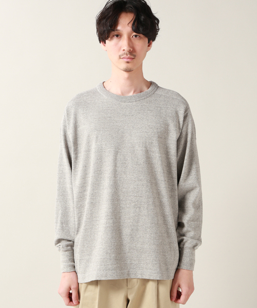 SPALDING(スポルディング)の「【SPALDING×JS/スポルディング】フットボールTシャツ(Tシャツ/カットソー・メンズ・グレー/ホワイト・LARGE/MEDIUM)」の4枚目の写真