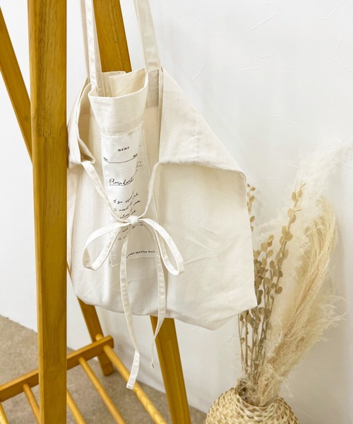 apres jour clair(アプレジュールクレア)の「【apres jour clair】clairロゴトートBAG【ZOZOTOWN限定アイテム】(トートバッグ・レディース・アイボリー/その他・フリ-)」の5枚目の写真