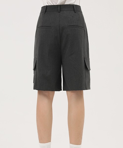 MASONPRINCE（メイソンプリンス）の「【MASONPRINCE】Bilateral pocket skin card short suit pants DK3007（その他パンツ・メンズ・ブラック/ライトグレー/ダークグレー・M/S/XL/L）」の13枚目の写真