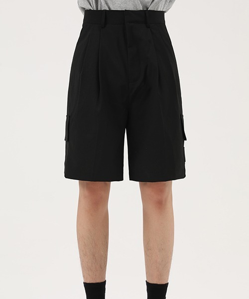 MASONPRINCE（メイソンプリンス）の「【MASONPRINCE】Bilateral pocket skin card short suit pants DK3007（その他パンツ・メンズ・ブラック/ライトグレー/ダークグレー・M/S/XL/L）」の19枚目の写真