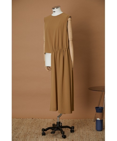 RIM.ARK（リムアーク）の「Fine gather asymmetry tops（タンクトップ 