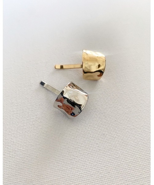 mou（モウ）の「デコボコプレートミニヘアーカフ（その他ヘアアクセサリー・レディース・ゴールド/シルバー・FREE）」の5枚目の写真