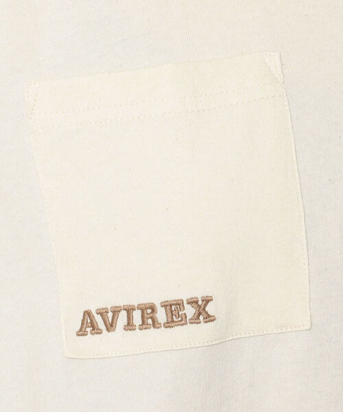 AVIREX（アヴィレックス）の「マップ×カモプリント プルオーバー/ MAP×CAMOPRINT PULL OVER（Tシャツ/カットソー・レディース・ブラック/オフホワイト・FREE）」の9枚目の写真