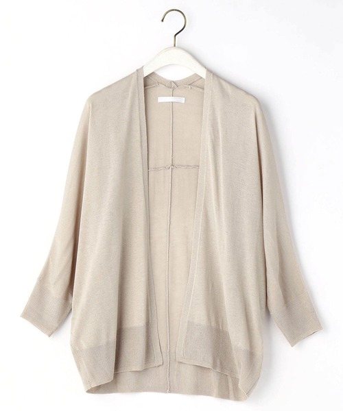 NICOLE white（ニコルホワイト）の「ドルマンニットトッパー（ニット/セーター・レディース・ブルー/ライトグレー/オフホワイト/ネイビー・FREE）」の16枚目の写真