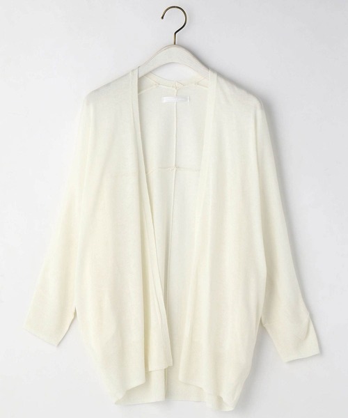 NICOLE white（ニコルホワイト）の「ドルマンニットトッパー（ニット/セーター・レディース・ブルー/ライトグレー/オフホワイト/ネイビー・FREE）」の22枚目の写真