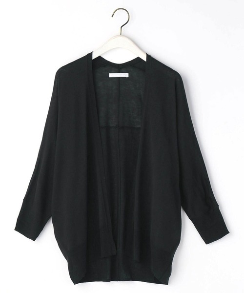 NICOLE white（ニコルホワイト）の「ドルマンニットトッパー（ニット/セーター・レディース・ブルー/ライトグレー/オフホワイト/ネイビー・FREE）」の9枚目の写真