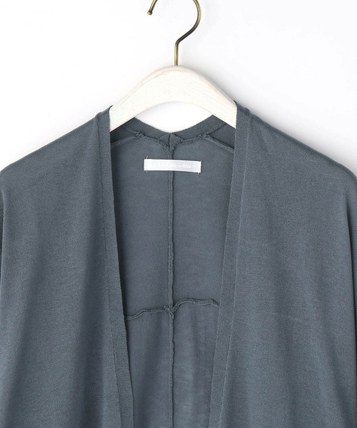 NICOLE white（ニコルホワイト）の「ドルマンニットトッパー（ニット/セーター・レディース・ブルー/ライトグレー/オフホワイト/ネイビー・FREE）」の5枚目の写真