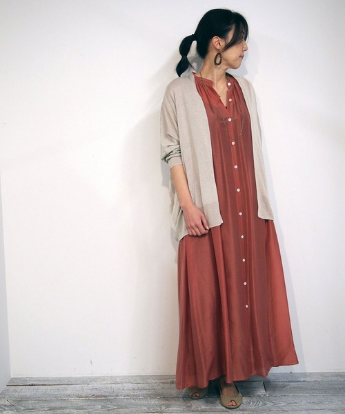 NICOLE white（ニコルホワイト）の「ドルマンニットトッパー（ニット/セーター・レディース・ブルー/ライトグレー/オフホワイト/ネイビー・FREE）」の20枚目の写真