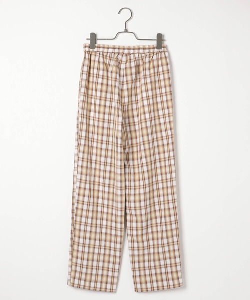 Heather（ヘザー）の「チェックガライージーパンツ　956609（その他パンツ・レディース・グリーン系/ブラウン系/ブラック系・FREE）」の10枚目の写真