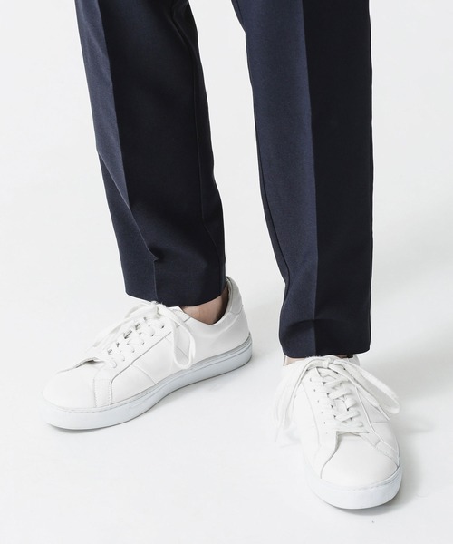 NANO universe（ナノユニバース）の「ダメリーノ　メランジライトセットアップ（セットアップ・メンズ・ネイビー/ブラック・L/XL/S/M）」の15枚目の写真