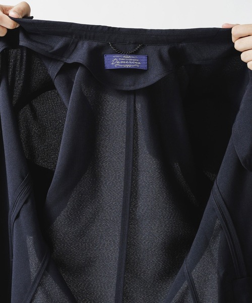 NANO universe（ナノユニバース）の「ダメリーノ　メランジライトセットアップ（セットアップ・メンズ・ネイビー/ブラック・L/XL/S/M）」の11枚目の写真