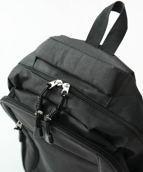 Fashion Letter（ファッションレター）の「男女兼用A4サイズOK多機能バックパックリュックサック（バックパック/リュック・レディース・ブラック/グレー・FREE）」の13枚目の写真