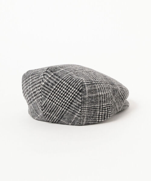 BEAMS BOY（ビームスボーイ）の「BEAMS BOY / チェック ハンチング（ハット・レディース・ネイビー/ブラック系その他4・ONE SIZE）」の4枚目の写真