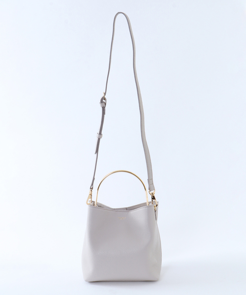 Tiara（ティアラ）の「【VIOLAd'ORO】2WAYショルダーバッグ（縦型）（ショルダーバッグ・レディース・ライトグレー/ブラック/パープル・FREE）」の3枚目の写真