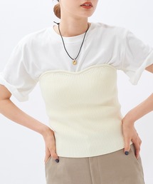 plage | *ストレッチRib ニットビスチェ◆(ニット/セーター)