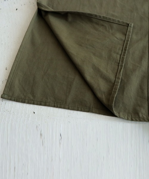 antiqua（アンティカ）の「ワークサロペットスカート（スカート・レディース・ブラック/カーキ・FREE）」の13枚目の写真