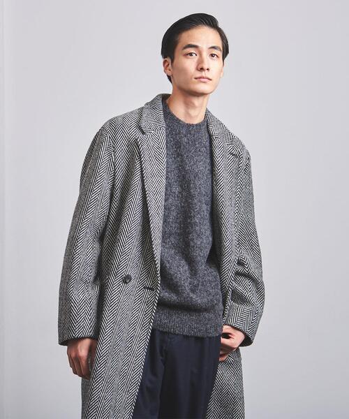 UNITED ARROWS（ユナイテッドアローズ）の「＜UNITED ARROWS＞ シャギードッグ クルーネック（ニット/セーター・メンズ・ライトグレー/ネイビー/マスタード/ベージュ/ダークグレー/コバルトブルー・S/L/XL/M）」の16枚目の写真