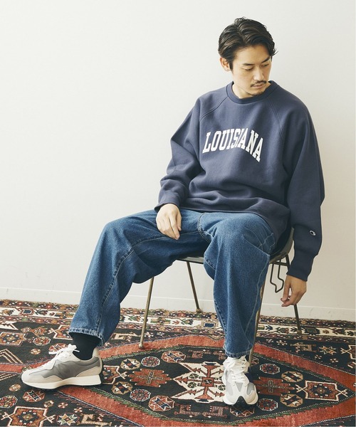 JOURNAL STANDARD（ジャーナルスタンダード）の「【人気デニム殿堂入りベストセラー21FW】バルーン デニム パンツ（デニムパンツ・メンズ・ブラック/ネイビー/ナチュラル/ネイビー系・MEDIUM/LARGE/SMALL/X-LARGE）」の8枚目の写真