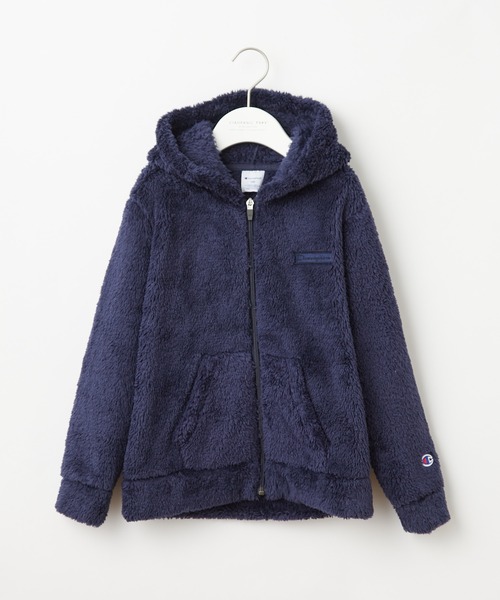 Kids Zozotown限定 Champion チャンピオン フリースフーデッドジャケット パーカー
