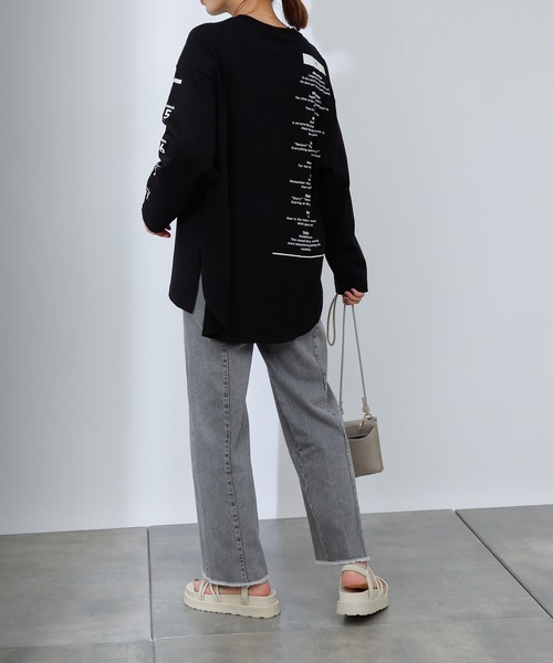 COLONY 2139（コロニートゥーワンスリーナイン）の「裾フリンジセンターシームデニムパンツ（デニムパンツ・レディース・ブラック/ブルー・SMALL/MEDIUM/LARGE）」の22枚目の写真