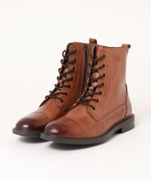 Robin Rose（ロビンローズ）の「KLONDIKE/ｸﾛﾝﾀﾞｲｸ 本革ヴィンテージ加工 ベーシック編上げブーツ（ブーツ）」