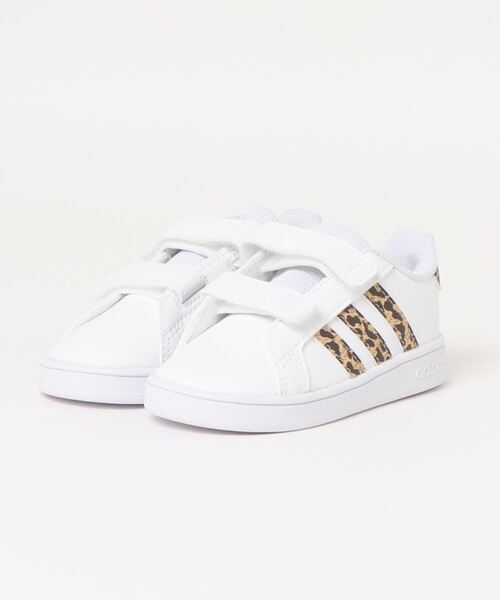 adidas(アディダス)の「《adidas》GRANDCOURT I(スニーカー・キッズ・ホワイト系その他・15.0cm/13.0cm/14.0cm/16.0cm)」の1枚目の写真