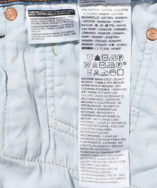 Levi's（リーバイス）の「551Z STRAIGHT CROP DREAM STONE（デニムパンツ・メンズ・インディゴブルー・28inch/33inch/34inch/29inch/30inch/31inch/32inch/36inch）」の20枚目の写真