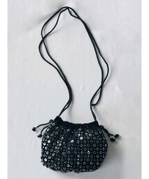 merry jenny | flowerスパンコールポシェット(ショルダーバッグ)