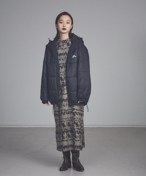 NOMINE（ノミネ）の「【展開店舗限定】2WAYフォルムワンピース（ワンピース・レディース・チャコールグレー/カーキ/ブルー/グリーン・フリー）」の13枚目の写真