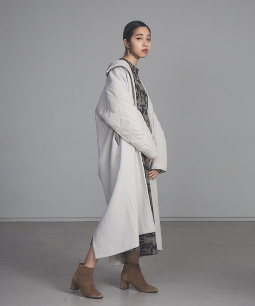 NOMINE（ノミネ）の「【展開店舗限定】2WAYフォルムワンピース（ワンピース・レディース・チャコールグレー/カーキ/ブルー/グリーン・フリー）」の19枚目の写真