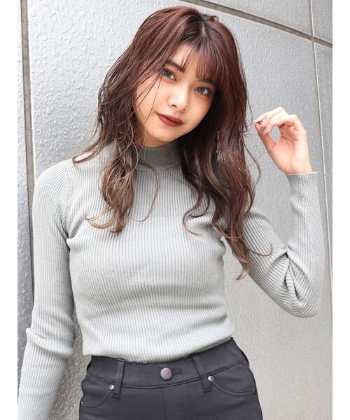 MURUA（ムルーア）の「【ONLINE限定】ミニマルスタンドネックニット（ニット/セーター・レディース・ブラック/ベージュ/グレー/アイボリー/カーキ/モカ・FREE）」の6枚目の写真