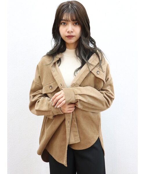 MURUA（ムルーア）の「【ONLINE限定】ミニマルスタンドネックニット（ニット/セーター・レディース・ブラック/ベージュ/グレー/アイボリー/カーキ/モカ・FREE）」の12枚目の写真