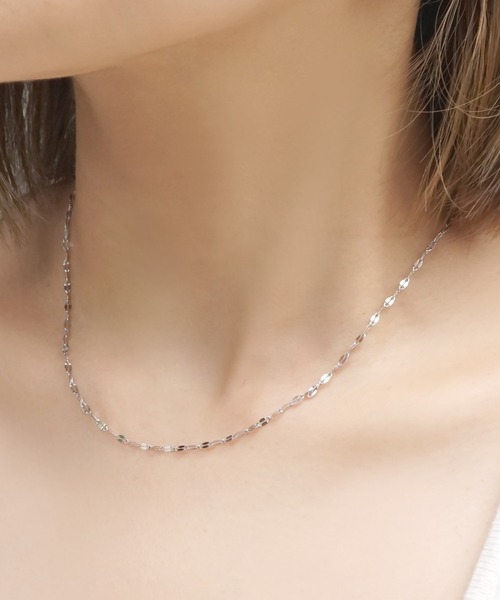 blackdia ocean(ブラックダイヤオーシャン)の「blackdia ocean デザインチェーンネックレス(ネックレス・レディース・シルバー/ゴールド/ピンク系その他/シルバー系その他/ピンクゴールド/ゴールド系その他/ピンク系その他2/ピンク系その他3/シルバー系その他2/シルバー系その他3/ゴールド系その他2/ゴールド系その他3・37cm/45cm)」の5枚目の写真