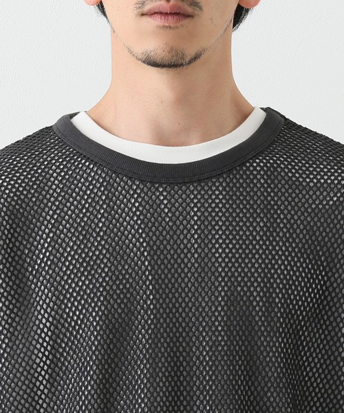 JOINT WORKS(ジョイントワークス)の「JW-メッシュ&カットソー 2IN SET(Tシャツ/カットソー・メンズ・サックスブルー/アイボリー/ブラック系その他・MEDIUM/LARGE)」の21枚目の写真