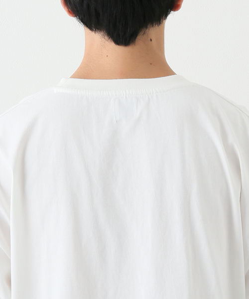 JOINT WORKS(ジョイントワークス)の「JW-メッシュ&カットソー 2IN SET(Tシャツ/カットソー・メンズ・サックスブルー/アイボリー/ブラック系その他・MEDIUM/LARGE)」の7枚目の写真