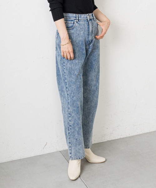 prose verse（プロズヴェール）の「デニムXツイル/ストレートパンツ（その他パンツ・レディース・ブラック/ブルー/アイボリー/ブラック系その他・MEDIUM）」の20枚目の写真