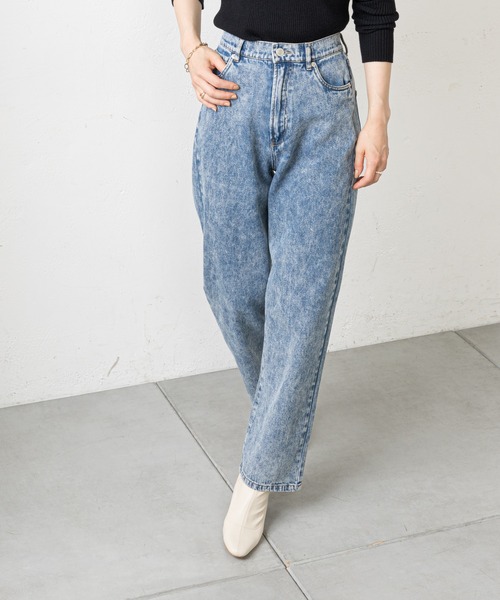 prose verse（プロズヴェール）の「デニムXツイル/ストレートパンツ（その他パンツ・レディース・ブラック/ブルー/アイボリー/ブラック系その他・MEDIUM）」の8枚目の写真