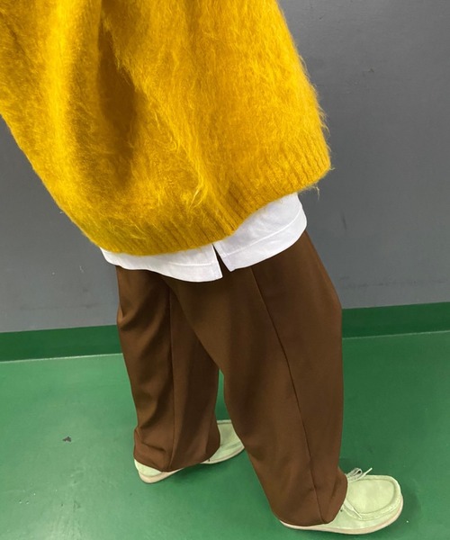 Kastane(カスタネ)の「カラバリタックジャージーパンツ(その他パンツ・レディース・ブラック/パープル/ブラウン/グリーン/アイボリー・1/2)」の14枚目の写真