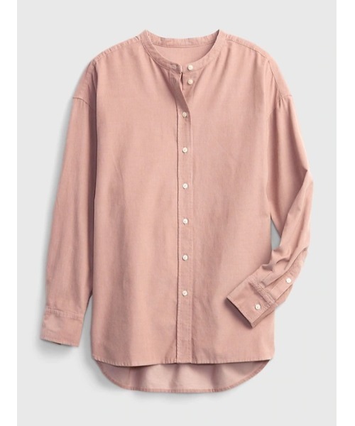 GAP(ギャップ)の「コーデュロイシャツ(シャツ/ブラウス・レディース・ネイビー/ホワイト系その他/ベージュ系その他/カーキ・S/L/XS/XXS/M)」の10枚目の写真