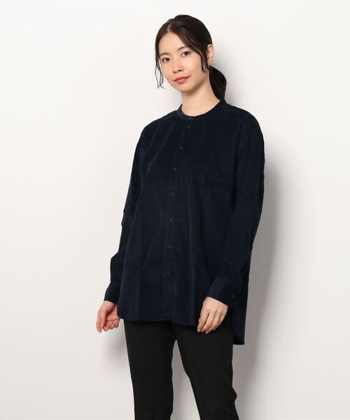 GAP(ギャップ)の「コーデュロイシャツ(シャツ/ブラウス・レディース・ネイビー/ホワイト系その他/ベージュ系その他/カーキ・S/L/XS/XXS/M)」の12枚目の写真