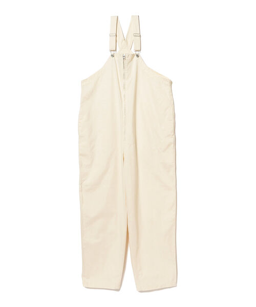 BEAMS（ビームス）の「WEARWELL / Overall（サロペット/オーバーオール・メンズ・オフホワイト/グリーン・MEDIUM/LARGE）」の4枚目の写真
