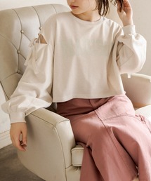 OLIVE des OLIVE | 肩開き裏毛プルオーバー(スウェット)