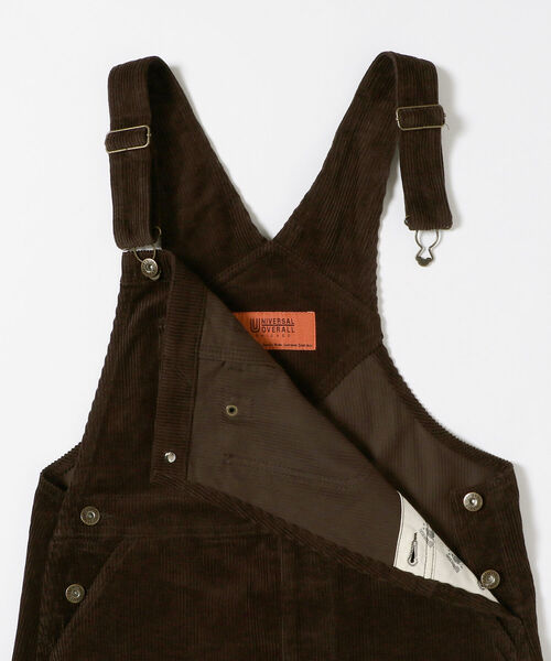 B:MING by BEAMS(ビーミングバイビームス)の「UNIVERSAL OVERALL / ビブ ジャンパースカート(ジャンパースカート・レディース・ベージュ/ダークブラウン・ONE SIZE)」の10枚目の写真