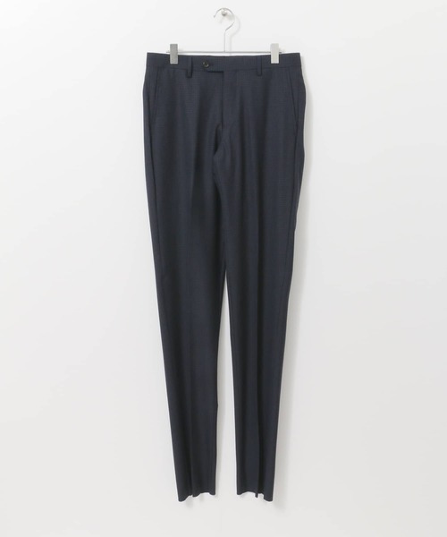 URBAN RESEARCH(アーバンリサーチ)の「URBAN RESEARCH Tailor アーバンアスレチックコーデュラ パンツ∴(スーツパンツ・メンズ・ネイビー/グレー・SMALL)」の14枚目の写真