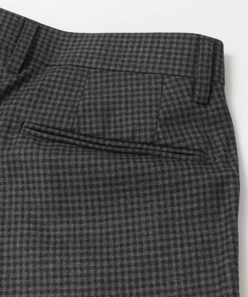 URBAN RESEARCH(アーバンリサーチ)の「URBAN RESEARCH Tailor アーバンアスレチックコーデュラ パンツ∴(スーツパンツ・メンズ・ネイビー/グレー・SMALL)」の6枚目の写真