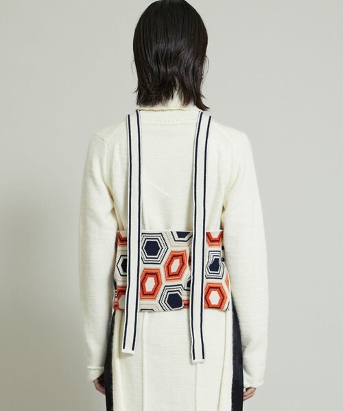 TAN（タン）の「【TAN(タン)】トータスシェルパターンベスト 21AW-9（ベスト・レディース・ブラック/オレンジ・FREE）」の21枚目の写真