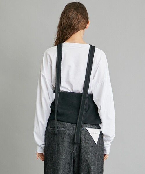 TAN（タン）の「【TAN(タン)】トータスシェルパターンベスト 21AW-9（ベスト・レディース・ブラック/オレンジ・FREE）」の14枚目の写真